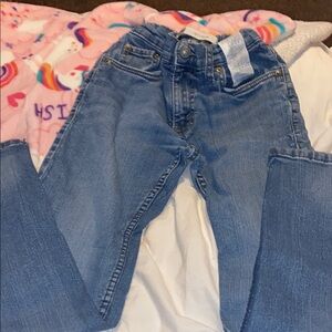 Levi's KIDS BOY Straight Leg Jeans in Light Blue